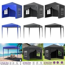 2.5x2.5m Pop Up Gazebo Heavy
