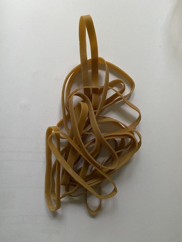 Thick rubber elastic - 3.5",