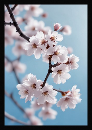 Soft cherry blossom - cherry,