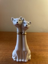 Vintage Siamese Cat Pair