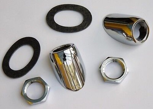 Chrome wiper bezel - kit, for
