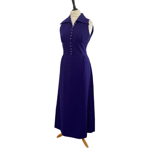 Vintage 1970s purple maxi - vintage,
