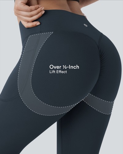 High waisted leggings - high,
