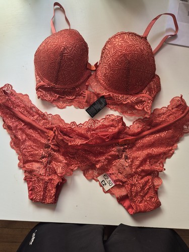 Pep burnt orange bra 34c - &, co