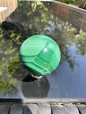 Real genuine natural malachite crystal sphere gemstone ball M12