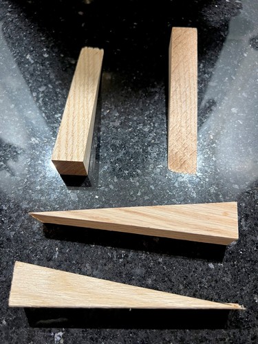 Door window fence wedges - &,