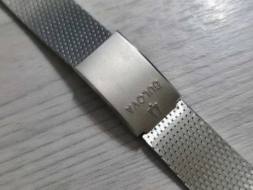 Vintage 18mm bulova shark mesh - 18mm,