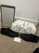 Gucci Men’s Canvas Leather