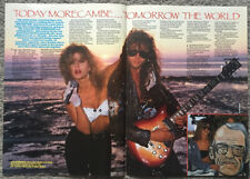 LISA DOMINIQUE - 1989 UK Magazine centrefold feature