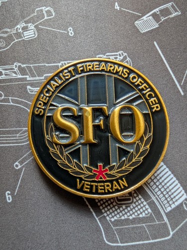 Armed policing challenge coin - challenge,