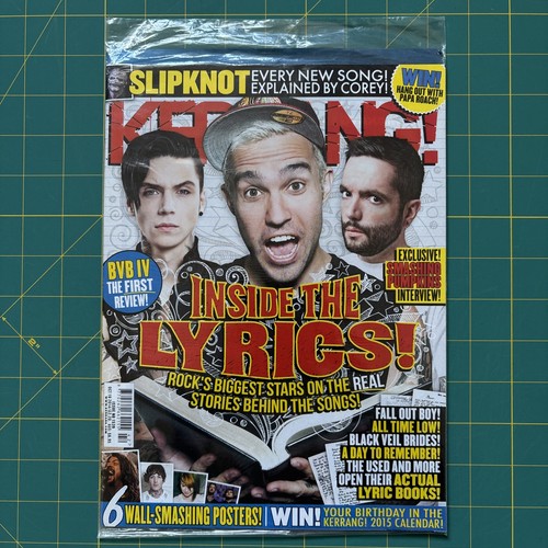 Kerrang magazine issue 1539 - kerrang,