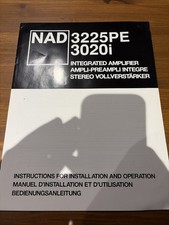 NAD 3225PE 3020i Amplifier