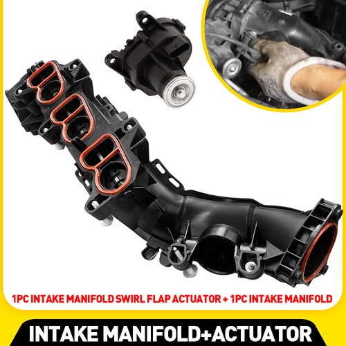 Intake manifold swirl - swirl, flap