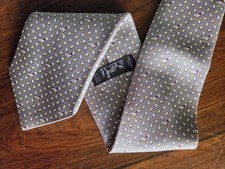 Hermes Tie - pale grey/silver