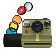 Polaroid NOW+ Instant Camera & Filter Set, Generation 2 - Forest Green NEW
