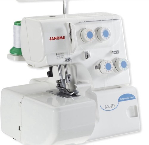 Janome 8002dg overlocker - janome,