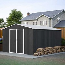 Garden Shed 10X12FT Metal Apex