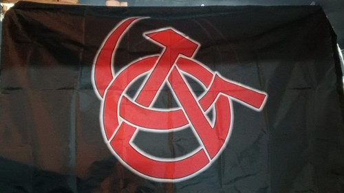 Anarchist communist ancom flag - communist,