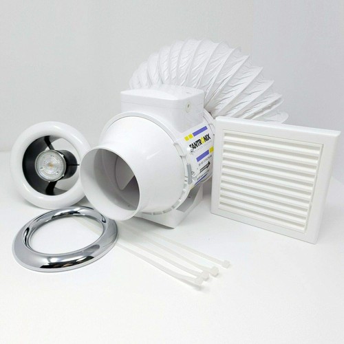 100mm inline bathroom - 100mm,