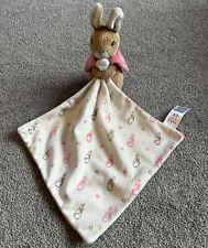 Flopsy Bunny Baby Blankie Comforter Plush Toy Beatrix Potter M&S Peter Rabbit