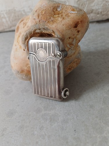 Antique vintage petrol lighter - vintage,