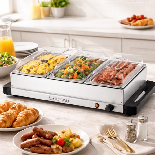 Buffet warmer food server 300w - buffet,