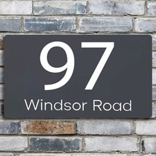 House Number Plaques