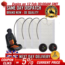 4Pads Carbon Fiber Car Heated