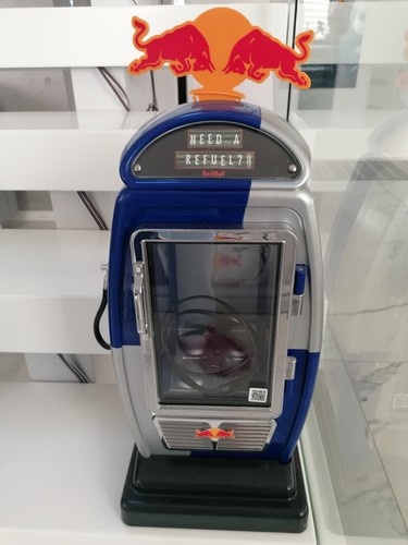 Red bull fridge - bull,
