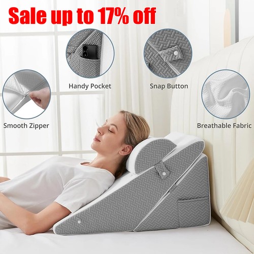 Bed wedge pillow support - wedge,