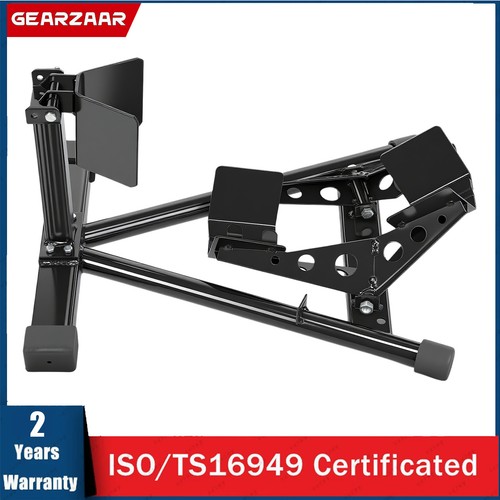 Motorcycle front wheel chock - front,