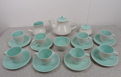 Poole pottery twintone ice - poole,