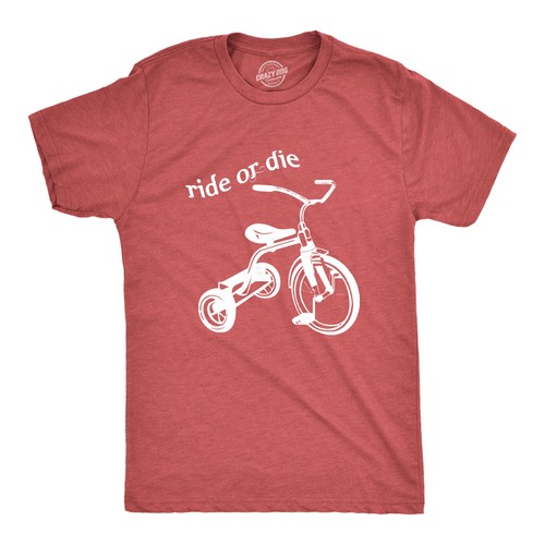 Ride die tricycle shirt - or,