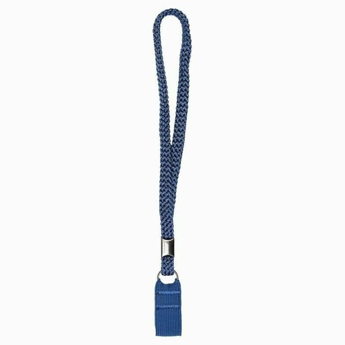 Blue walk strip lanyard - blue,