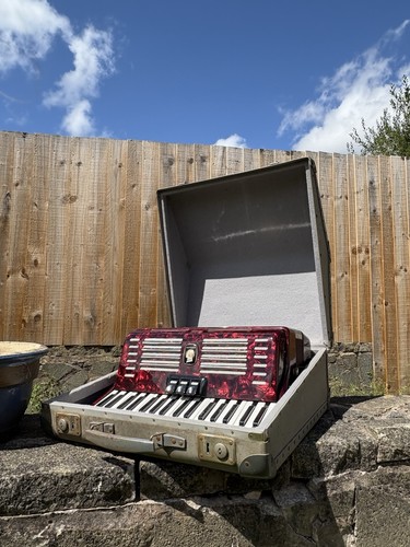 Vintage weltmeister accordion - vintage,