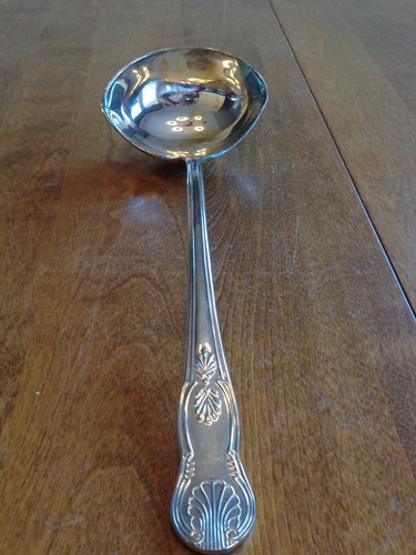 Silver plate punch bowl - silver,