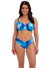 New Fantasie Saunton Sands Mid Rise Bikini Brief ONLY - Small 10 Blue