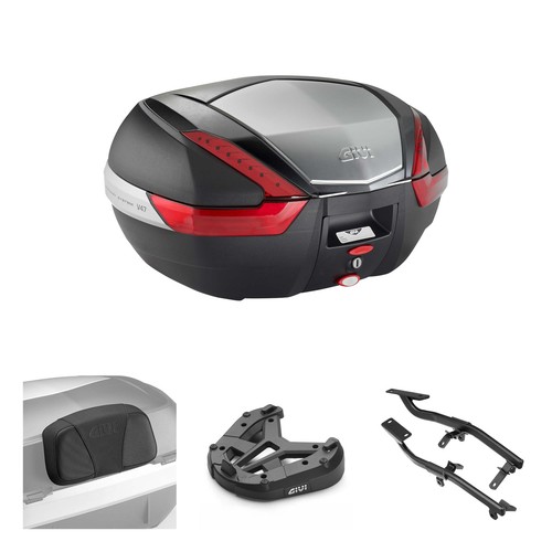 Givi v47 black - black, red