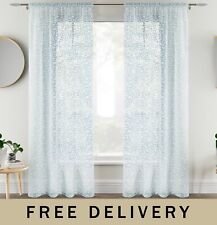 All Over Blue Leaf Floral