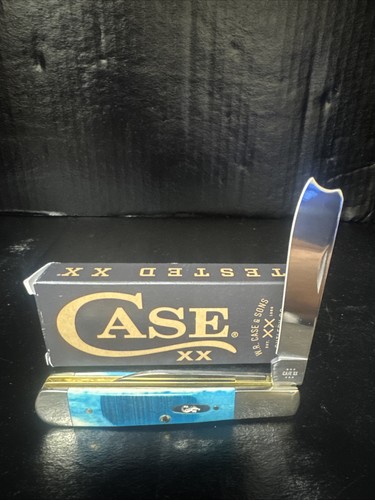 Caribbean blue bone saw cut - blue,