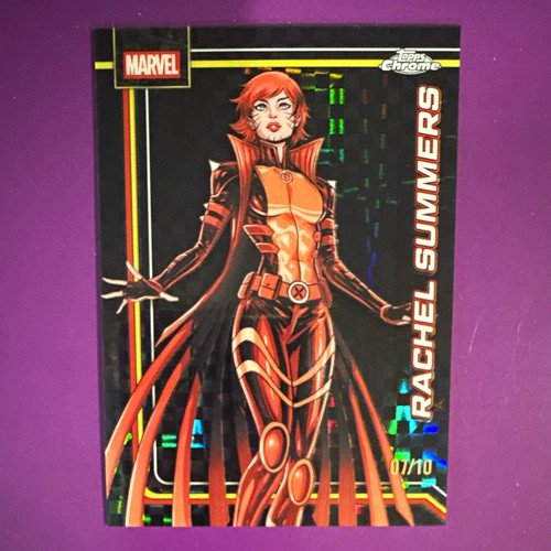 Topps chrome marvel rachel - topps,