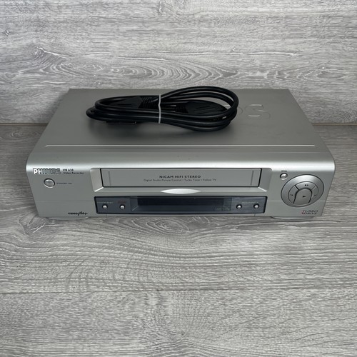 Philips vr630 vhs vcr video - philips,