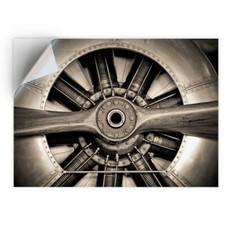 1 x Vinyl Sticker A5 - Vintage