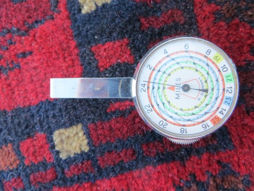 Vintage german map measure - map,