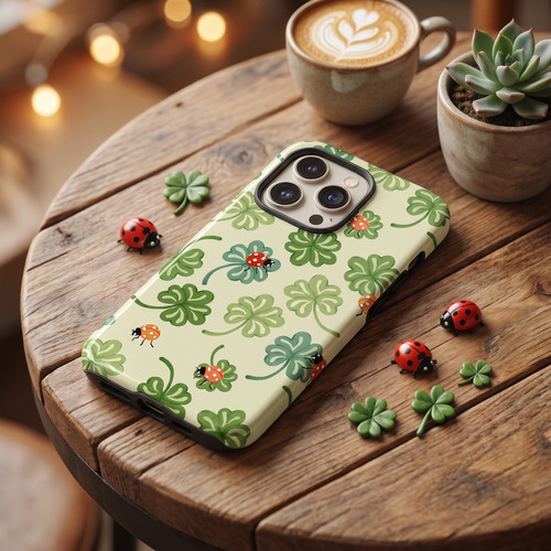 Lucky clover tough phone - lucky,