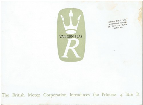 Vanden plas litre saloon - plas,
