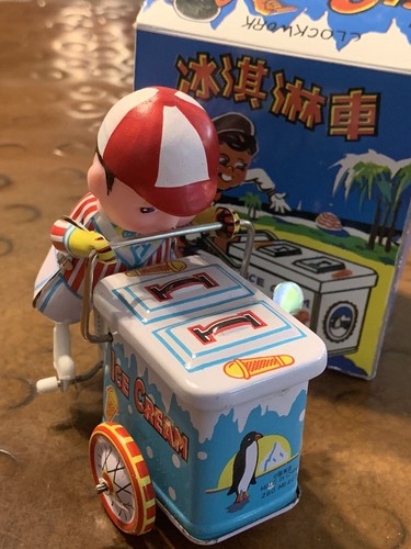 Tin litho wind - up, reverse