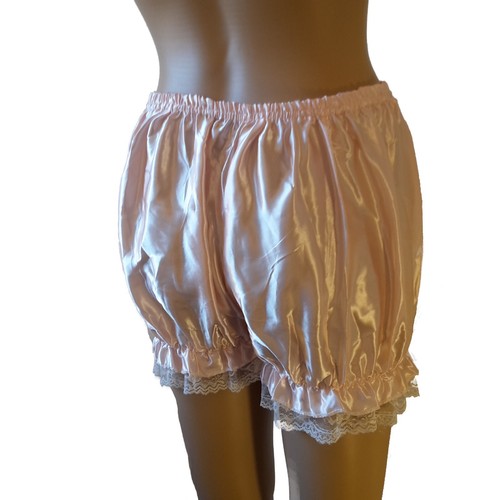Victorian style satiny sissy - satiny,