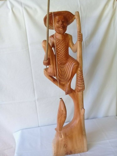 Stilt fisherman hand made