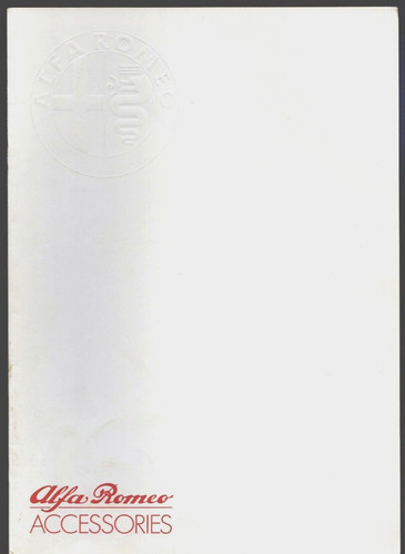 Alfa romeo accessories - romeo,